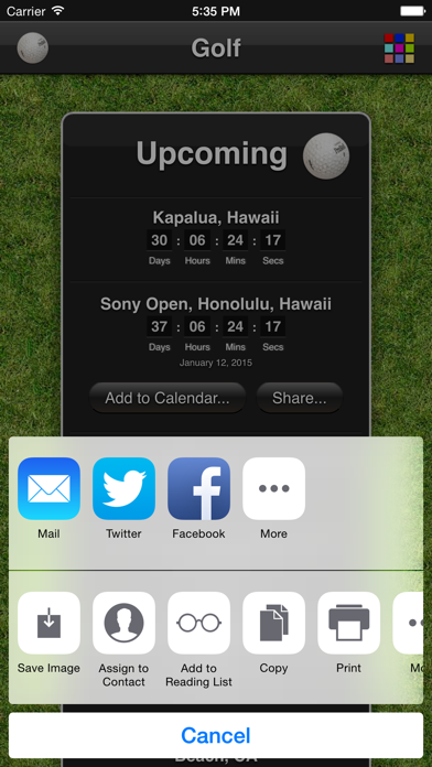 Golf Screenshot