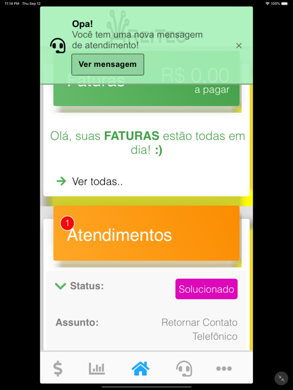 Reitec Fibra Óptica iPad screenshot 2 - Business app