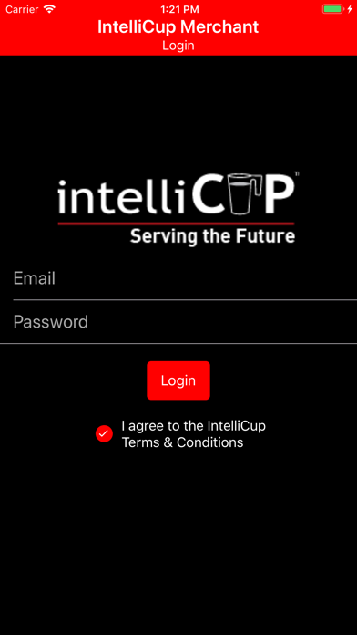 Screenshot #1 pour IntelliCup Merchant