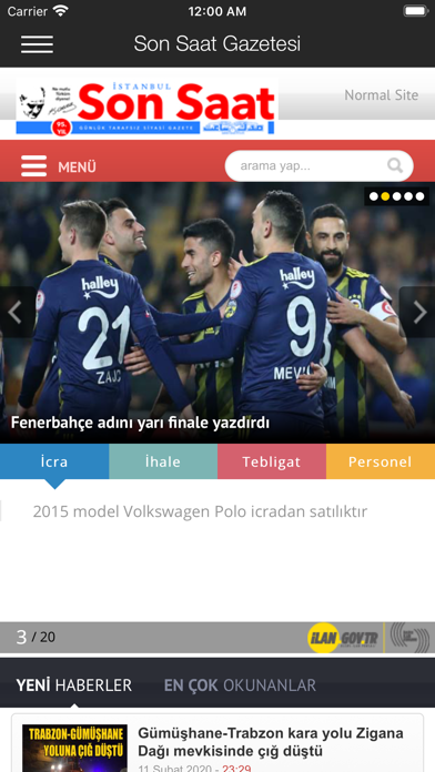 Screenshot #2 pour Son Saat Gazetesi