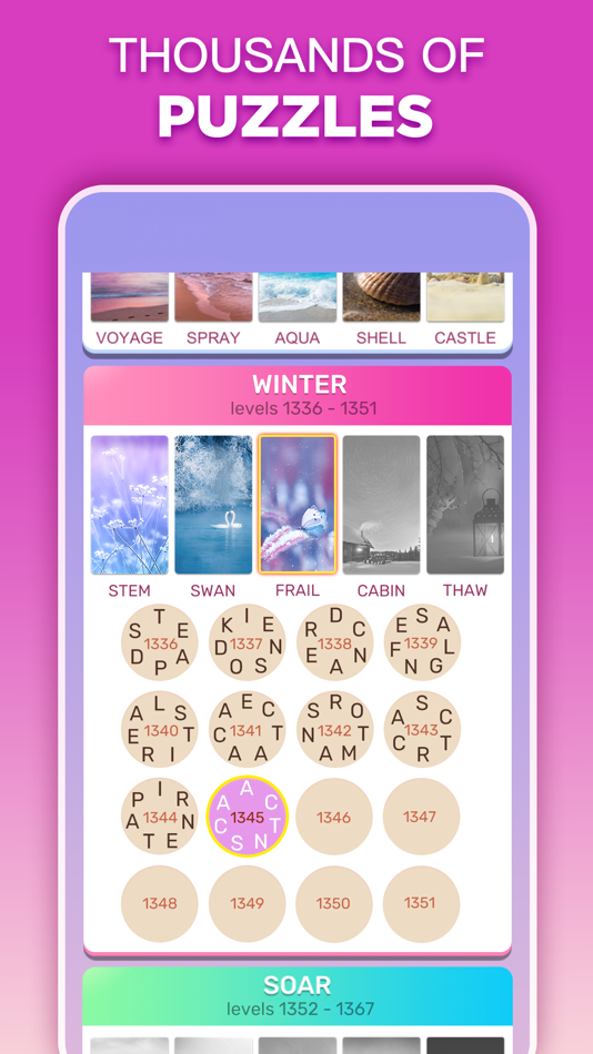 #5. Words with Colors-Word Game (iOS) 由: REIN TECHNOLOGY LIMITED