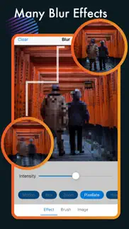 blur photo background editor iphone screenshot 4