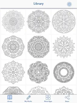 Mandala Coloring Pages Book screenshot 9