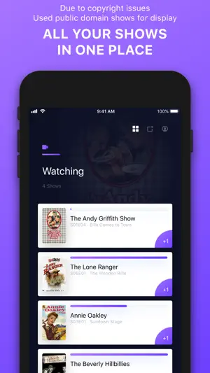 Eastwatch - TV Show Tracker screenshot 1