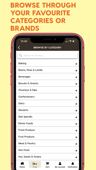 Service Foods Screenshot