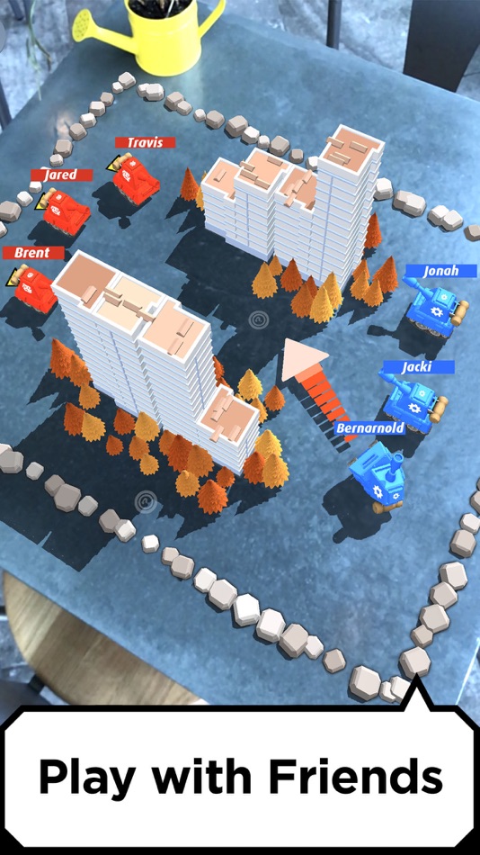 #2. Smash Tanks! - AR Board Game (iOS) 由: :DUMPLING design