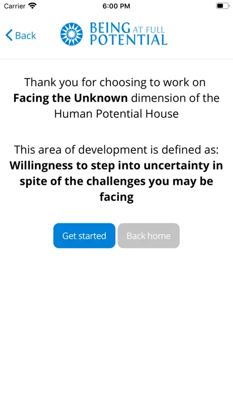 Being at Full Potential