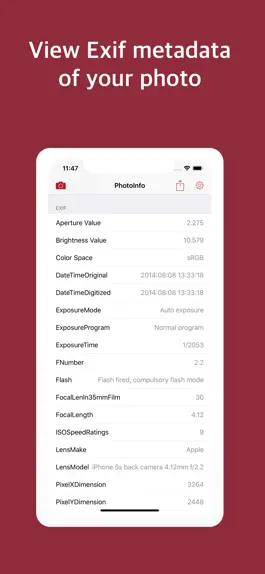 Game screenshot PhotoInfo -EXIF,GPS,remove GPS mod apk