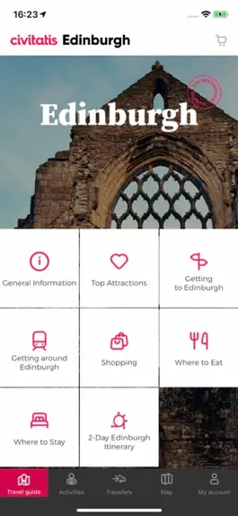 Game screenshot Edinburgh Guide Civitatis.com apk