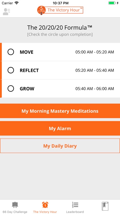 The 5AM Club-66 Days Challenge