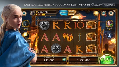 Screenshot #1 pour Game of Thrones Slots Casino