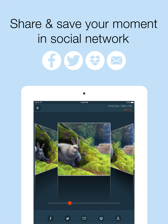 My Moment Pro iPad screenshot 3 - Photo & Video app