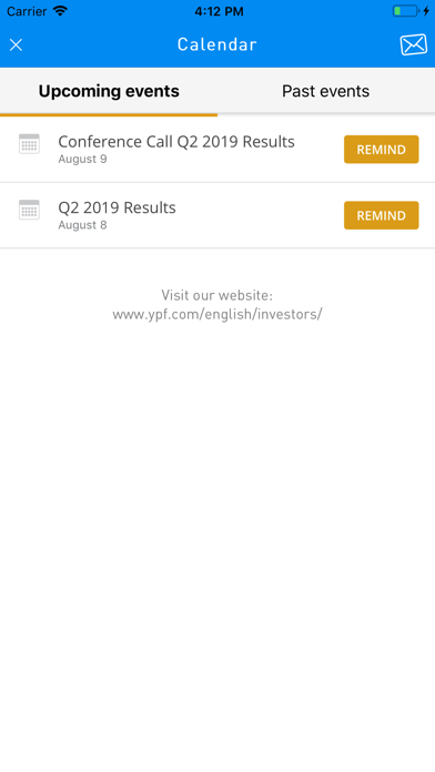 YPF Investors screenshot 4