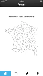 la carte des piscines - france iPhone Captures Décran 3