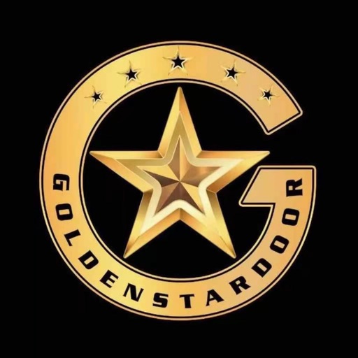 Golden star door icon