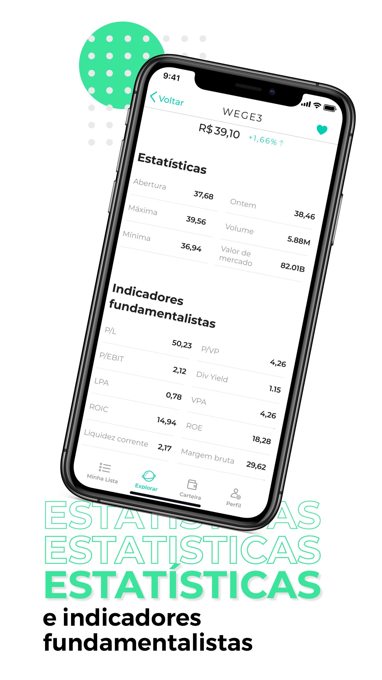 Screenshot do app Guru - Investimentos e Ativos