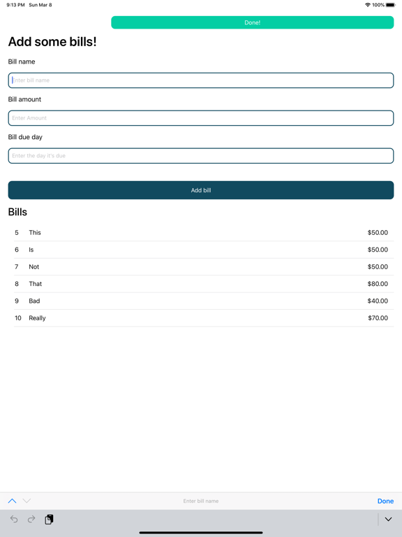 Screenshot #6 pour Frugality