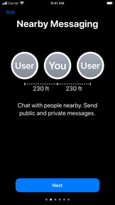 Berkanan Messenger screenshot