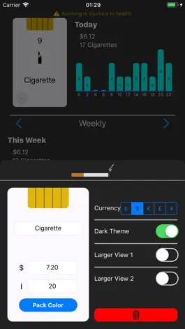 Game screenshot Cigarette Count apk