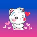 Download Kitty Stickers! app