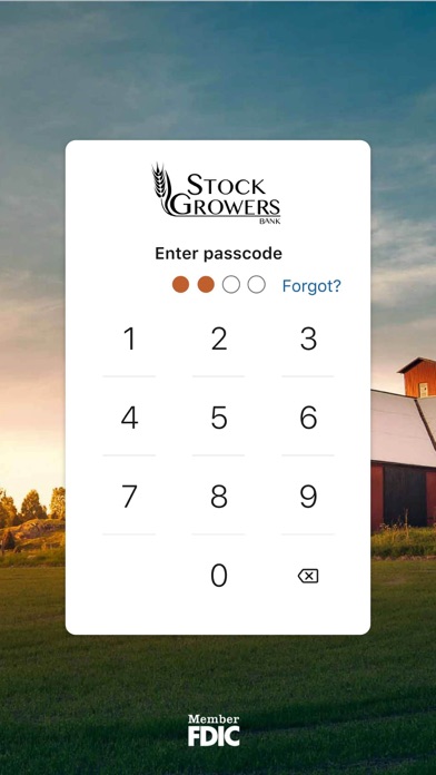 Stock Growers Bank Screenshot