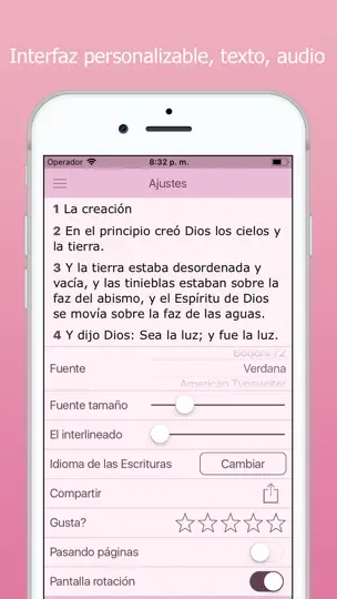 Captura de pantalla de Biblia De La Mujer En Español en iPhone 5