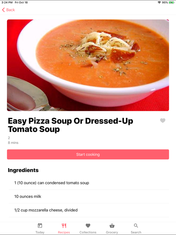 Healthy Homemade Soup Recipes iPad screenshot 5 - Food & Drink app