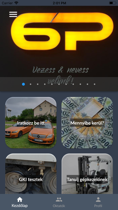 Screenshot #1 pour Hatpedál Autósiskola