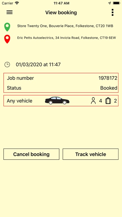 Channel Cars Taxis Folkstone screenshot-3