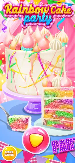 Game screenshot Rainbow Pastel Cake mod apk