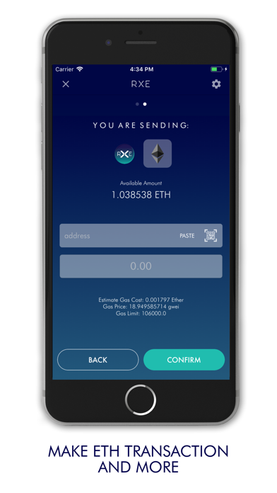 RealXoin - RXE Wallet screenshot 4