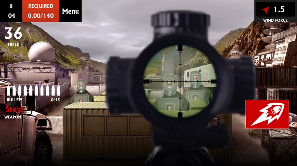 #2. Canyon Shooting (iOS) 由: 嘉杰 孙