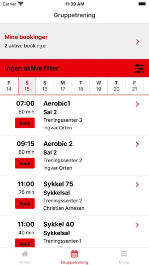 Min Trening screenshot 1