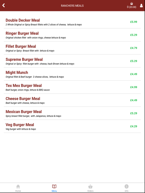 Screenshot #6 pour Ranches L4 - Chicken & Pizza