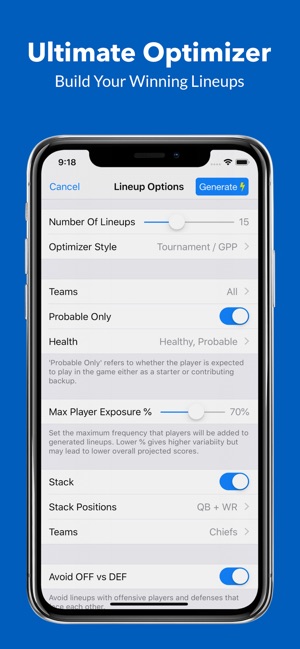 Fantasy Football Cheatsheet on the App Store