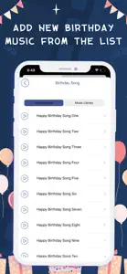 Birthday Video Maker Music screenshot #6 for iPhone