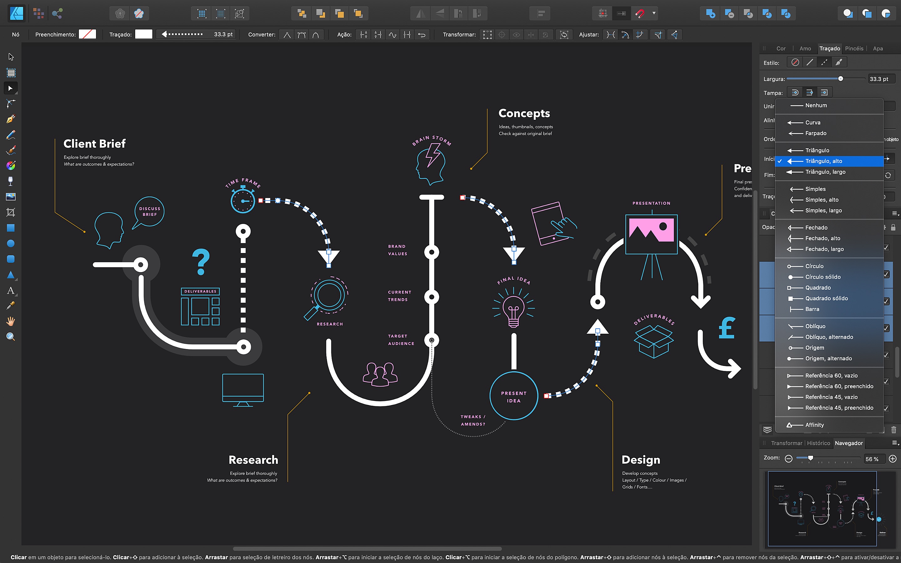 Screenshot do app Affinity Designer