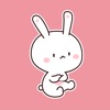 Boring Bunny Animated app icon - Stickers app for iPhone