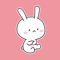 Boring Bunny Animated app icon - Stickers app for iPhone