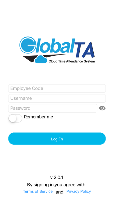 GlobalTA Cloud Screenshot