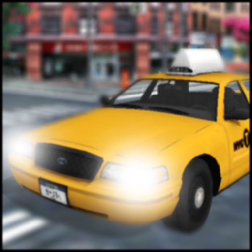 Taxi Driver City New 3d icon