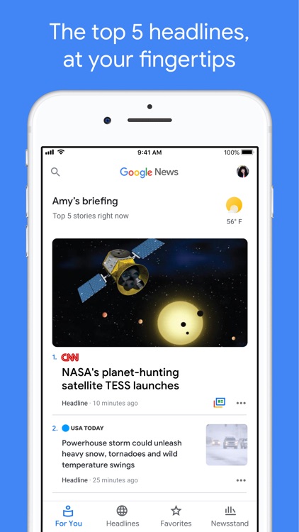 Google News screenshot-0