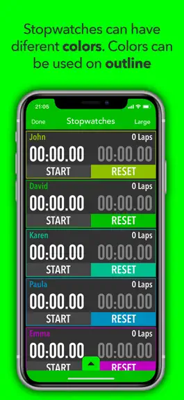 Game screenshot Best Multi Stopwatch Pro hack