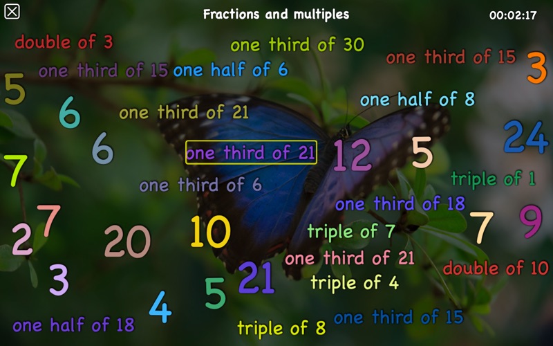 Screenshot #2 pour Fun Math Games Deluxe