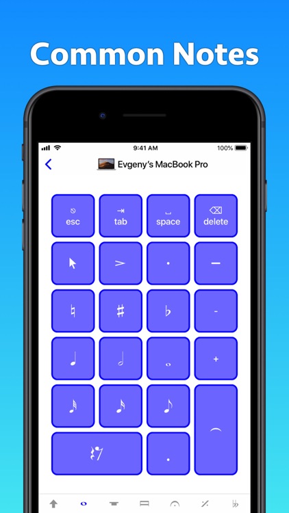Sibelius KeyPad for Mac