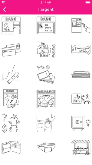 Capture d'écran de ICOON Le Dictionnaire D'images sur iPhone 4