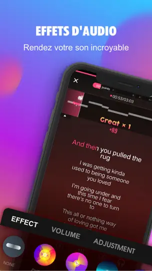 Capture d'écran de StarMaker-Chanter Avec Karaoké sur iPhone 3