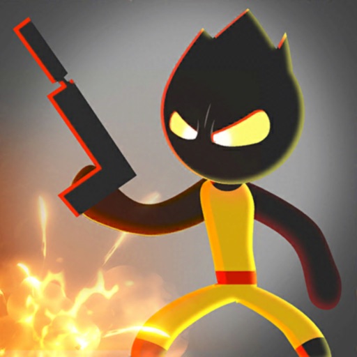 Stickman Bullet Shooting Game Icon