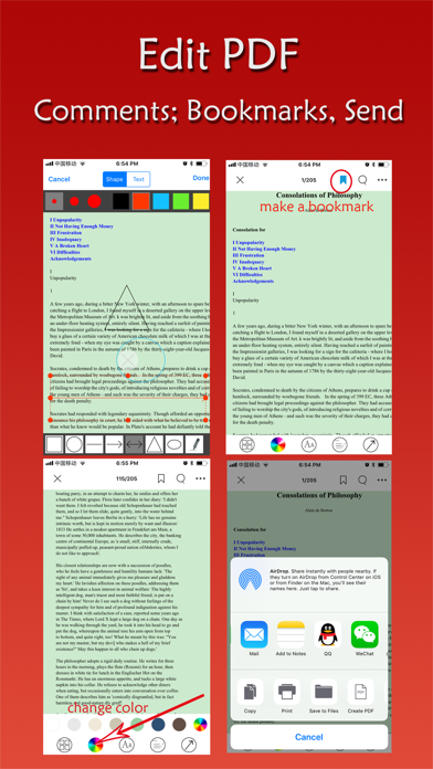 Screenshot 1 of PDF Edit Reader App