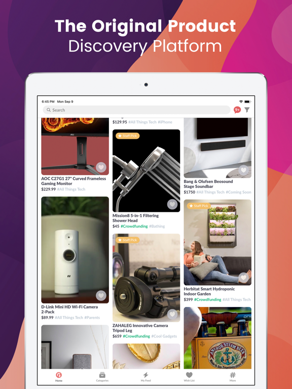 Gadget Flow - Discover & Shop iPad screenshot 5 - Shopping app
